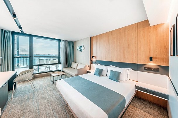 Voya Beach Resort - Wohnbeispiel Doppelzimmer Meerblick (Zimmercodierungen DBM, DC1 & DP1)