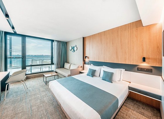 Voya Beach Resort - Wohnbeispiel Doppelzimmer Meerblick (Zimmercodierungen DBM, DC1 & DP1)