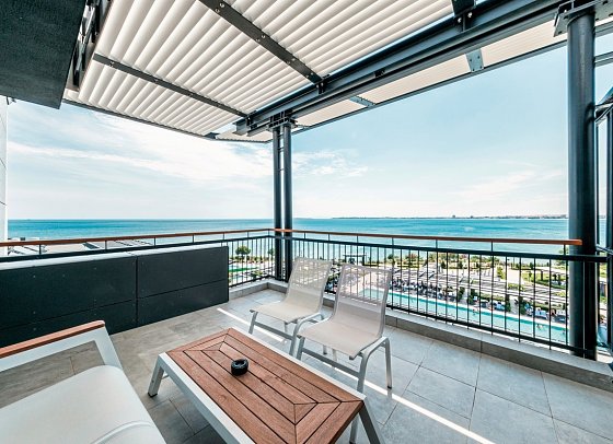 Voya Beach Resort - Wohnbeispiel Doppelzimmer Meerblick (Zimmercodierung DBM)