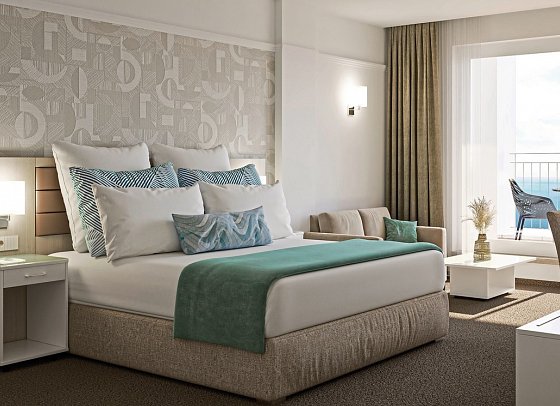 Alua Sunny Beach Resort & Spa - Wohnbeispiel Doppelzimmer Meerblick