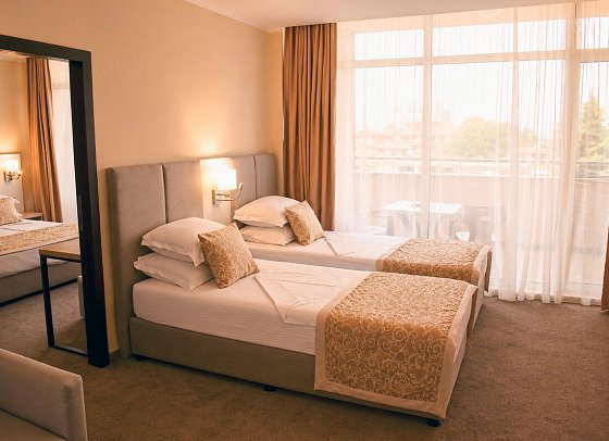 Laguna Park Hotel & Aqua Club - Wohnbeispiel Appartement 1 Schlafzimmer (Zimmercodierung AB1)