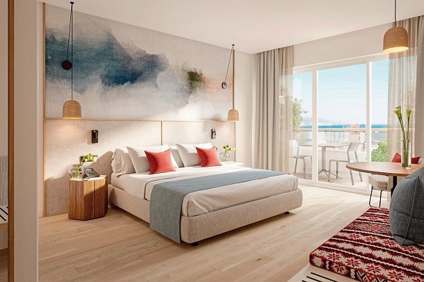 AluaSoul Sunny Beach - Wohnbeispiel Doppelzimmer Superior Meerblick (Zimmercodierung DSM)