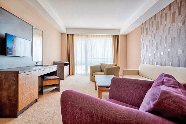 DIT Evrika Beach Club Hotel - Wohnbeispiel Apt. 1 Schlafzimmer Premium (Zimmercodierung AM1)