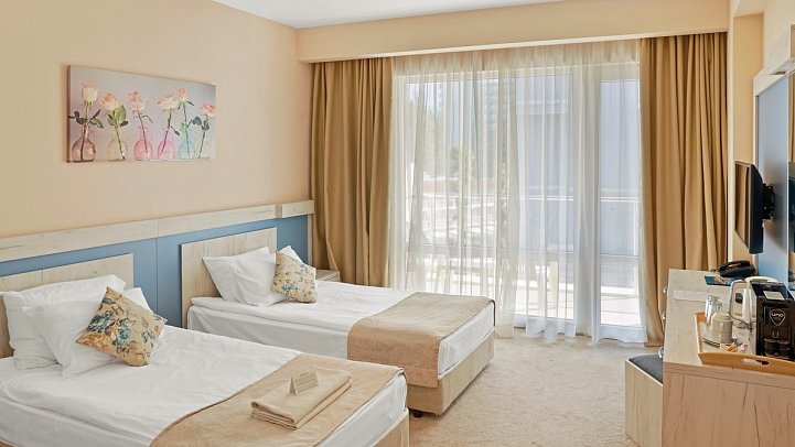 DIT Evrika Beach Club Hotel - Wohnbeispiel Doppelzimmer Premium (Zimmercodierung DM1)