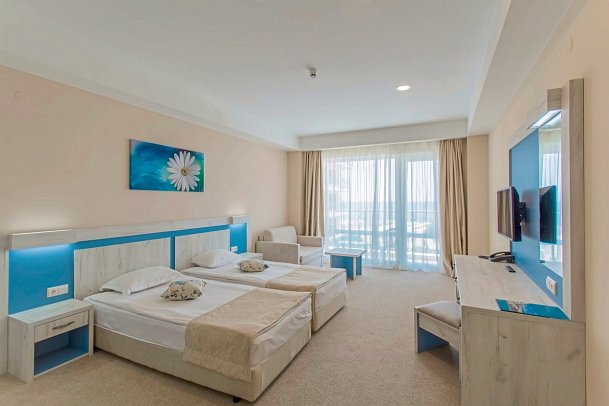 DIT Evrika Beach Club Hotel - Wohnbeispiel Doppelzimmer Premium (Zimmercodierungen DMM & DMP)