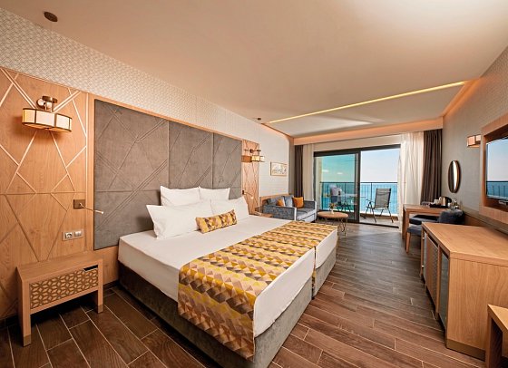 Secrets Sunny Beach Resort & Spa - Wohnbeispiel Doppelzi. Deluxe Direkter Meerblick (Zimmercodierung DD1)