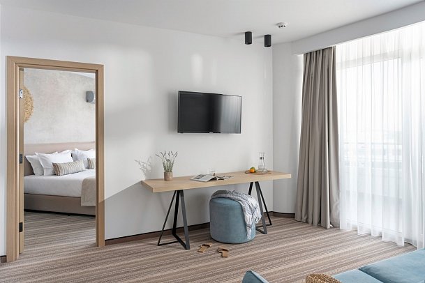 Hotel Perla - Wohnbeispiel Appartement (Zimmercodierung AB1)