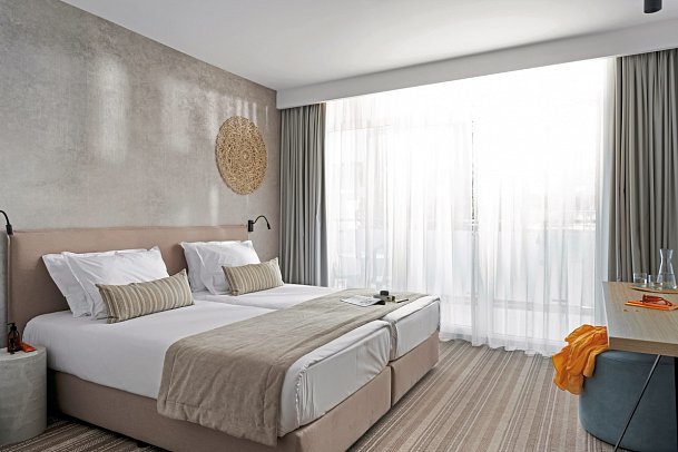 Hotel Perla - Wohnbeispiel Doppelzimmer (Zimmercodierungen DB1 & DD1)