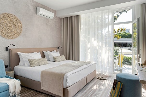 Hotel Perla - Wohnbeispiel Doppelzimmer (Zimmercodierungen DB1 & DD1)