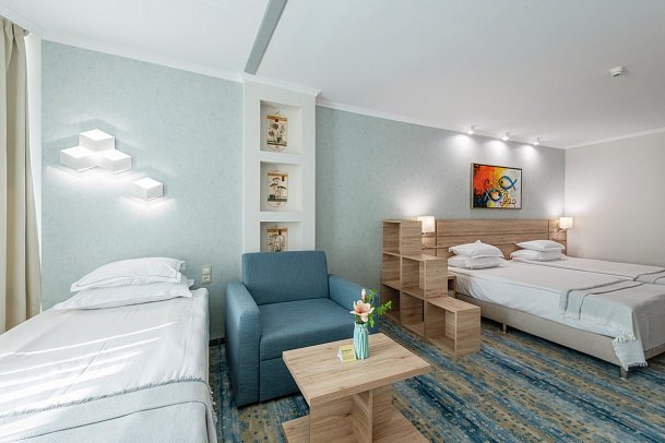 Sentido Neptun Beach - Wohnbeispiel Studio (Zimmercodierungen SBM & SB1)