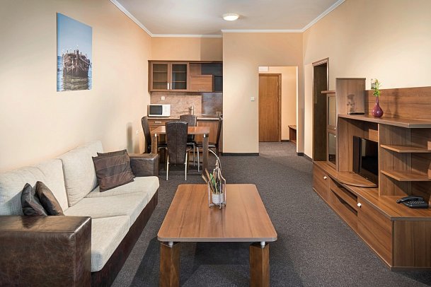 Alba - Wohnbeispiel Appartement 1 Schlafzimmer (Zimmercodierungen AB1 & ABM)