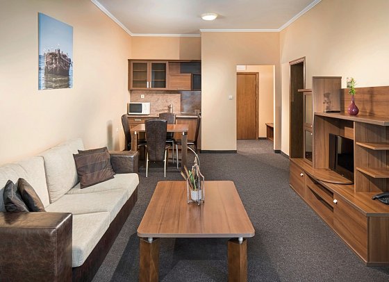 Alba - Wohnbeispiel Appartement 1 Schlafzimmer (Zimmercodierungen AB1 & ABM)