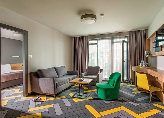 HVD Club Bor - Wohnbeispiel Suite (Zimmercodierung WB1)