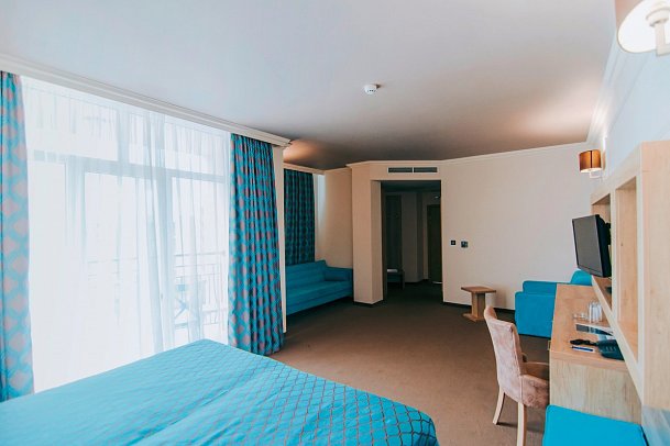 Tiara Beach - Wohnbeispiel Juniorsuite (Zimmercodierungen JBL & JBM)