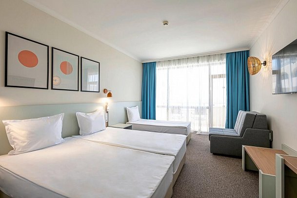Sol Nessebar Resort - Wohnbeispiel Doppelzimmer (Zimmercodierungen DB1, DC1;DP1 & DB4)