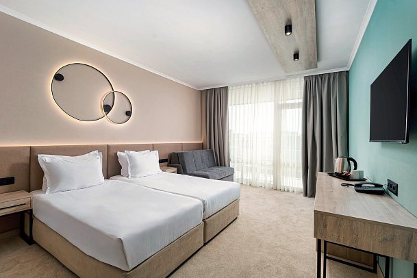 Festa Panorama - Wohnbeispiel Doppelzimmer (Zimmercodierungen DB1 & DC1)