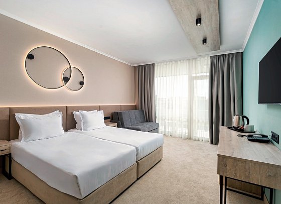 Festa Panorama - Wohnbeispiel Doppelzimmer (Zimmercodierungen DB1 & DC1)