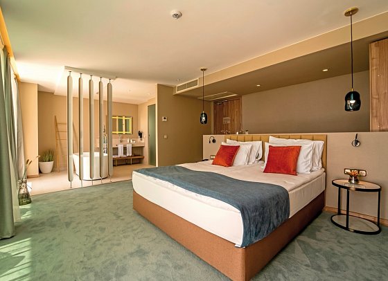 Wave Resort - Wohnbeispiel Doppelzimmer Signature Meerblick (Zimmercodierung D1M)