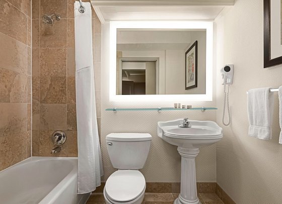 Holiday Inn Boston - Cambridge Area - Beispiel Bad (Zimmercodierungen UG2 & UG4)