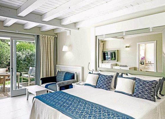 Forte Village – Bouganville - Wohnbeispiel Deluxe Bungalow (Zimmercodierung BD1)
