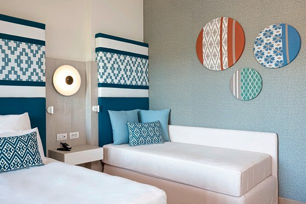 Almar Timi Ama Villasimius - Wohnbeispiel Doppelzimmer Grand Deluxe Gartenseite (Zimmercodierung DD2)