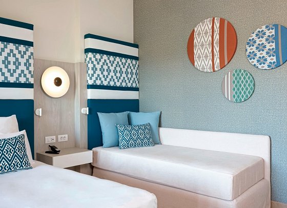 Almar Timi Ama Villasimius - Wohnbeispiel Doppelzimmer Grand Deluxe Gartenseite (Zimmercodierung DD2)