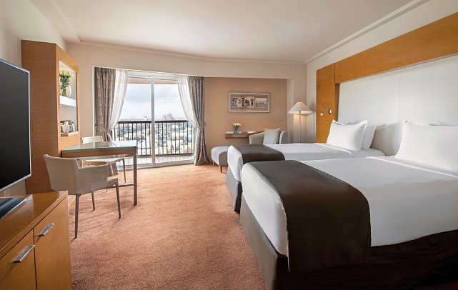 Sofitel Cairo Nile El Gezirah - Wohnbeispiel Doppelzimmer Premium (Zimmercodierungen DS1 & DC1)