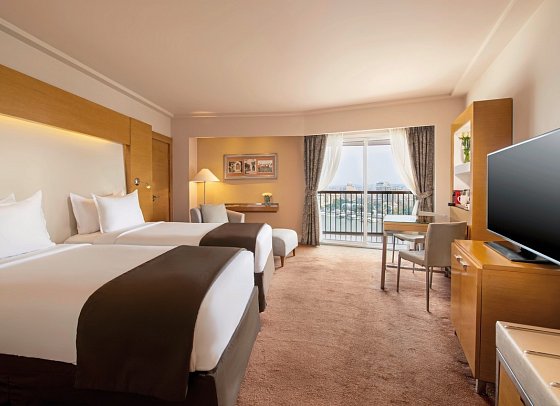 Sofitel Cairo Nile El Gezirah - Wohnbeispiel Doppelzimmer Luxury (Zimmercodierungen DM1 & DC2)