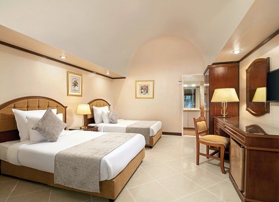 Jaz Pyramids Resort - Wohnbeispiel Doppelzimmer Deluxe Gartenblick (Zimmercodierungen DDG & DCG)