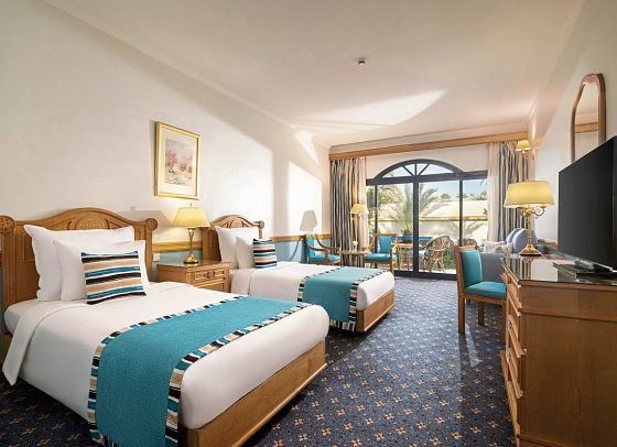 Jaz Pyramids Resort - Wohnbeispiel Doppelzimmer Patio Gartenblick (Zimmercodierungen D2G & DC2)