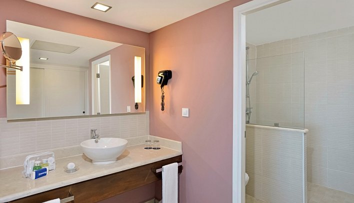 Melia Jardines del Rey - Badbeispiel Classic Room (Zimmercodierungen UB1 & UB2)