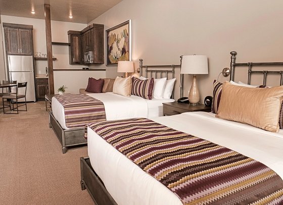 Cable Mountain Lodge - Wohnbeispiel Hillside Suite (Zimmercodierung WB2)