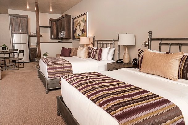 Cable Mountain Lodge - Wohnbeispiel Hillside Suite (Zimmercodierung WB2)