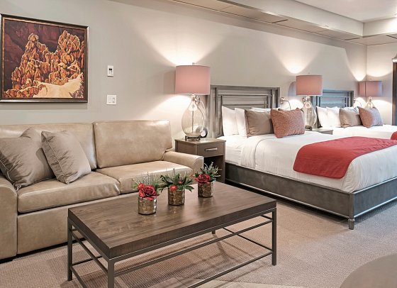 Cable Mountain Lodge - Wohnbeispiel Hillside Suite (Zimmercodierung WB2)