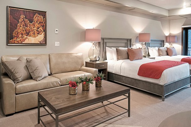 Cable Mountain Lodge - Wohnbeispiel Hillside Suite (Zimmercodierung WB2)