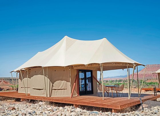 Zion Wildflower Resort, BW Premier Collection - Wohnbeispiel Grand Mesa Tent (Zimmercodierung UG8)