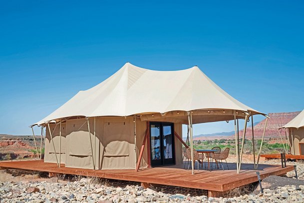 Zion Wildflower Resort, BW Premier Collection - Wohnbeispiel Grand Mesa Tent (Zimmercodierung UG8)