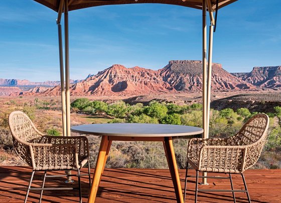 Zion Wildflower Resort, BW Premier Collection - Wohnbeispiel Grand Mesa Tent (Zimmercodierung UG8)