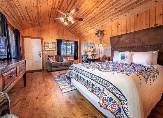 Desert Rose Inn & Cabins - Wohnbeispiel Cabin (Zimmercodierung UG1)