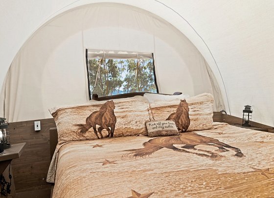 Broken Spur Inn & Steakhouse - Wohnbeispiel Conestoga Wagon (Zimmercodierung UG6)