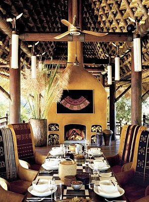 Four Seasons Tented Camp Golden Triangle - Restaurant 