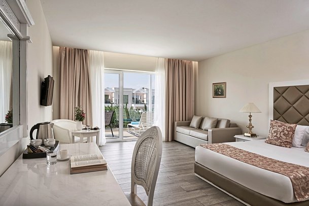 Sandy Villas Resort - Wohnbeispiel Doppelzimmer Superior Poolblick (Zimmercodierung DSP)