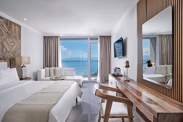 Mythos Palace - Wohnbeispiel Doppelzimmer Superior Meerblick (Zimmercodierung DSM)