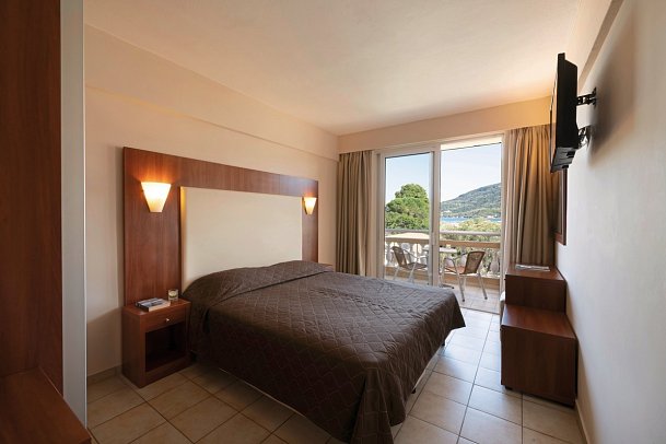 Mitsis Messonghi Beach Hotel - Wohnbeispiel Doppelzimmer Meerblick (Zimmercodierung DBM)