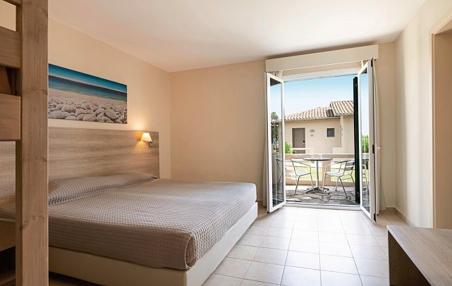 Mitsis Messonghi Beach Hotel - Wohnbeispiel Bungalow Gartenblick (Zimmercodierung BIG)