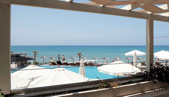 Corfu Acharavi by Wyndham - Wohnbeispiel Doppelzimmer Meerblick (Zimmercodierung D1M)