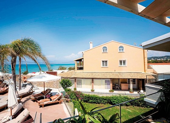 Wyndham Corfu Acharavi Hotel - Wohnbeispiel Doppelzimmer seitl. Meerblick (Zimmercodierung D1N)