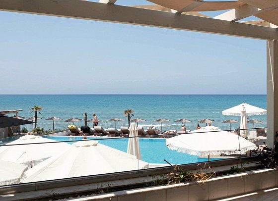 Wyndham Corfu Acharavi Hotel - Wohnbeispiel Doppelzimmer Meerblick (Zimmercodierung D1M)