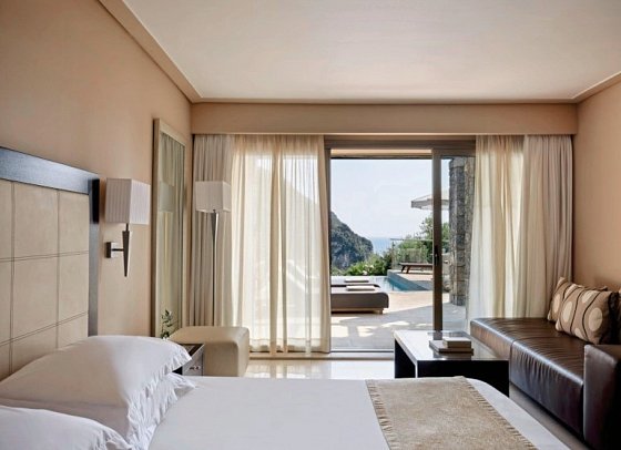 Atlantica Grand Mediterraneo - Wohnbeispiel Doppelzimmer Deluxe Privatpool (Zimmercodierung DDR)