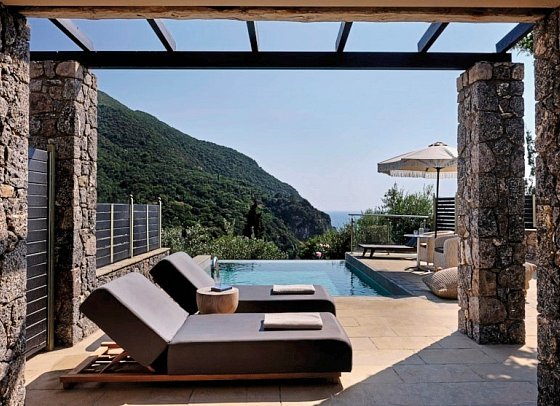Atlantica Grand Mediterraneo - Wohnbeispiel Doppelzimmer Deluxe Privatpool (Zimmercodierung DDR)